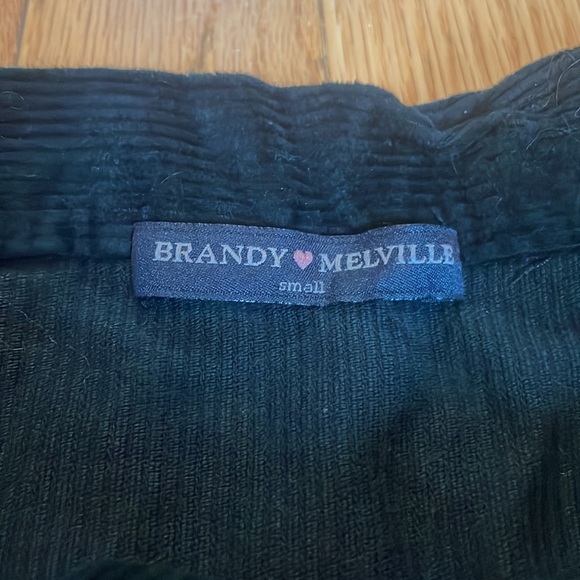 Corduroy Button up front Skirt with two pockets - Picture 3 of 4